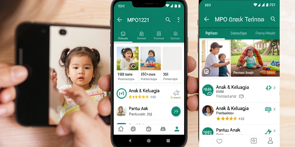 Tampilan antarmuka MPO1221 yang sederhana dan mudah digunakan.