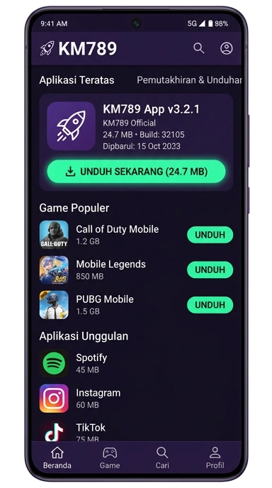 Panduan Lengkap Unduh dan Instal APK km789