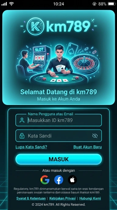 Masuk ke akun km789 dengan mudah dan cepat