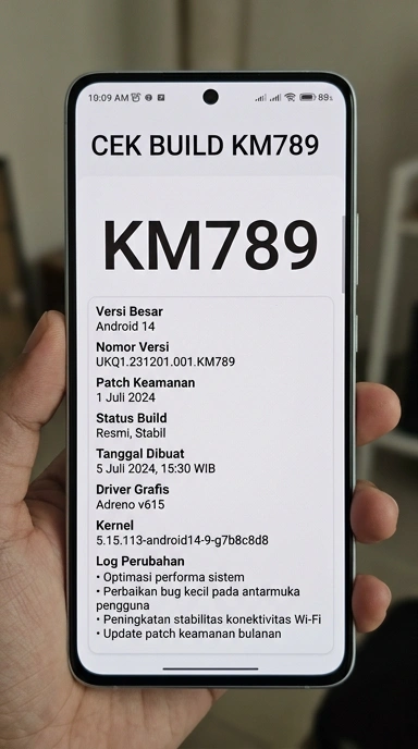 Riwayat Versi km789 untuk Pengguna Android
